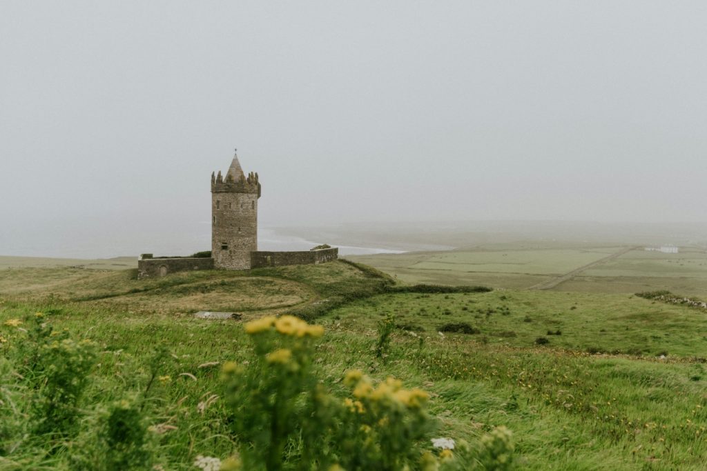 tower on a hill